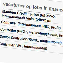 Gunstige arbeidsmarkt finance professionals