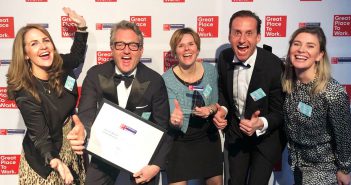 Actief Werkt! Uitzendbureau derde bij Best Workplaces Actief Werkt!