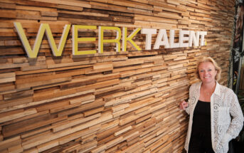 Algemeen directeur Marjolein van de Veerdonk en marketingmanager Thomas van Ringen van WerkTalent.