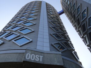 Het kantoor van Stepstone Corporate Finance+ is gevestigd in een suikersilo op het voormalige CSM-terrein in Halfweg.